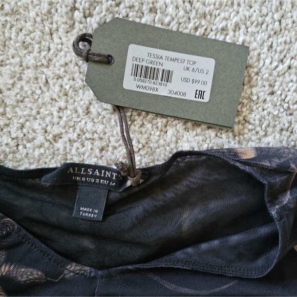 ALL SAINTS TESSIA TEMPEST TOP - Picture 5 of 7